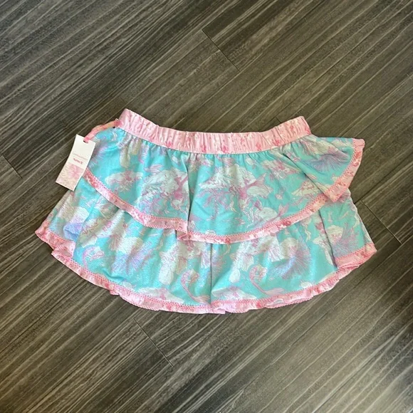 LoveShackFancy x Hurley Under The Sea Tiered Mini Skirt - Picture 11 of 13
